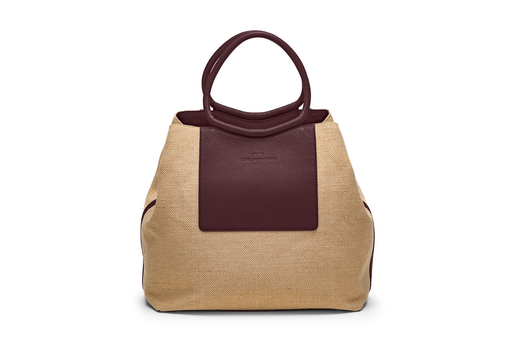 ALMA | beere | gold | genarbt