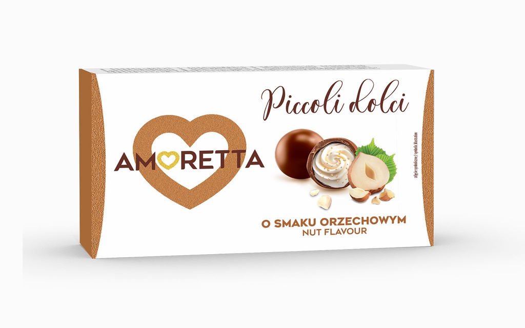 Amoretta Piccoli Dolci Pralinen mit Haselnussfüllung