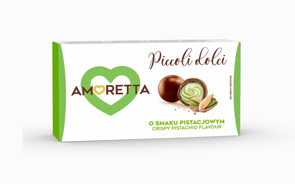Amoretta Piccoli Dolci Pralinen mit Pistazienfüllung