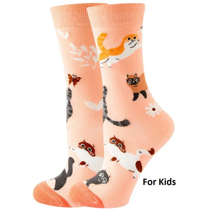 Musthaves For Kids - Kindersocken Katzen - Gr. 33-38