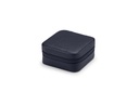 Schmuckbox | nachtblau | silber | genarbt