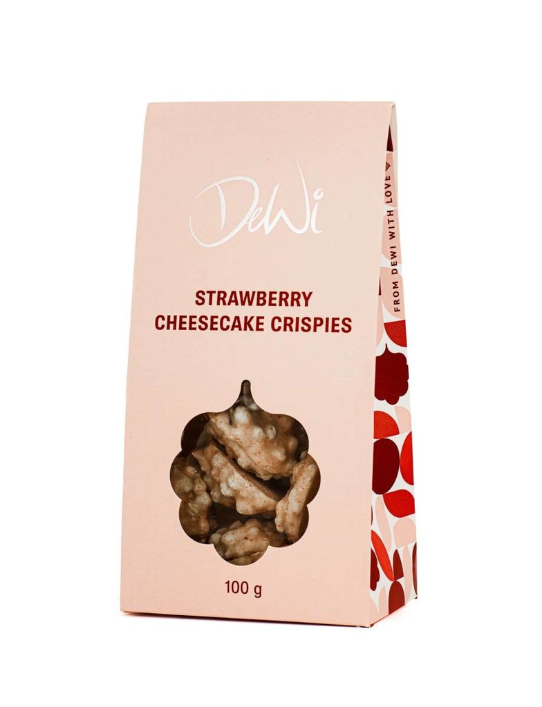DeWi - Strawberry Cheesecake Crispies - 125g Tüte