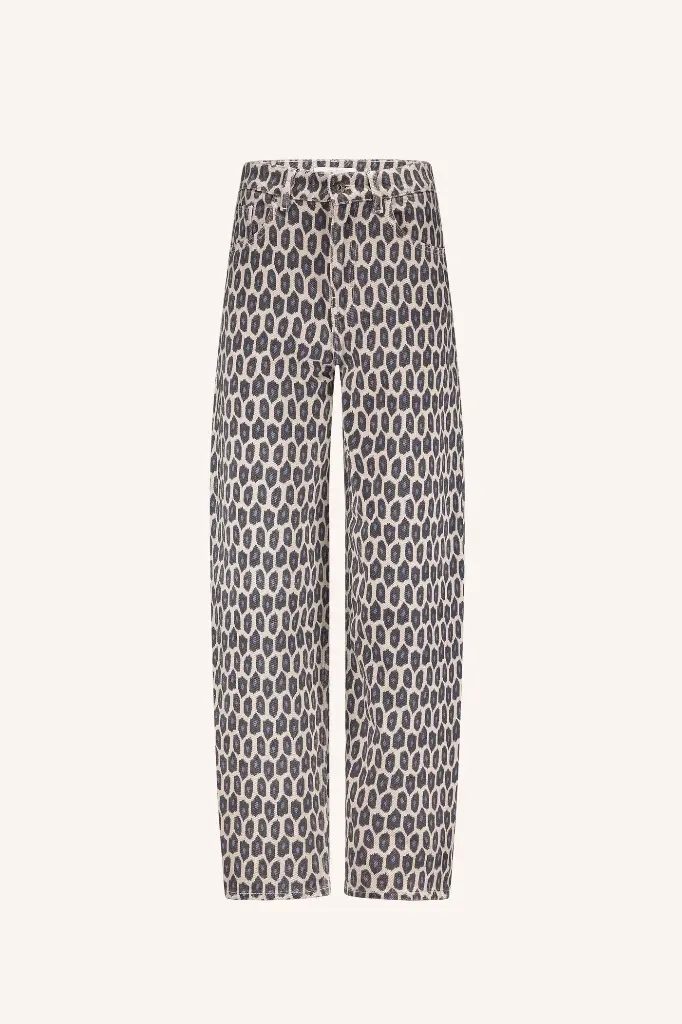 By Bar - Lew Paris Cheetah Pants - 908 Paris Cheetah print