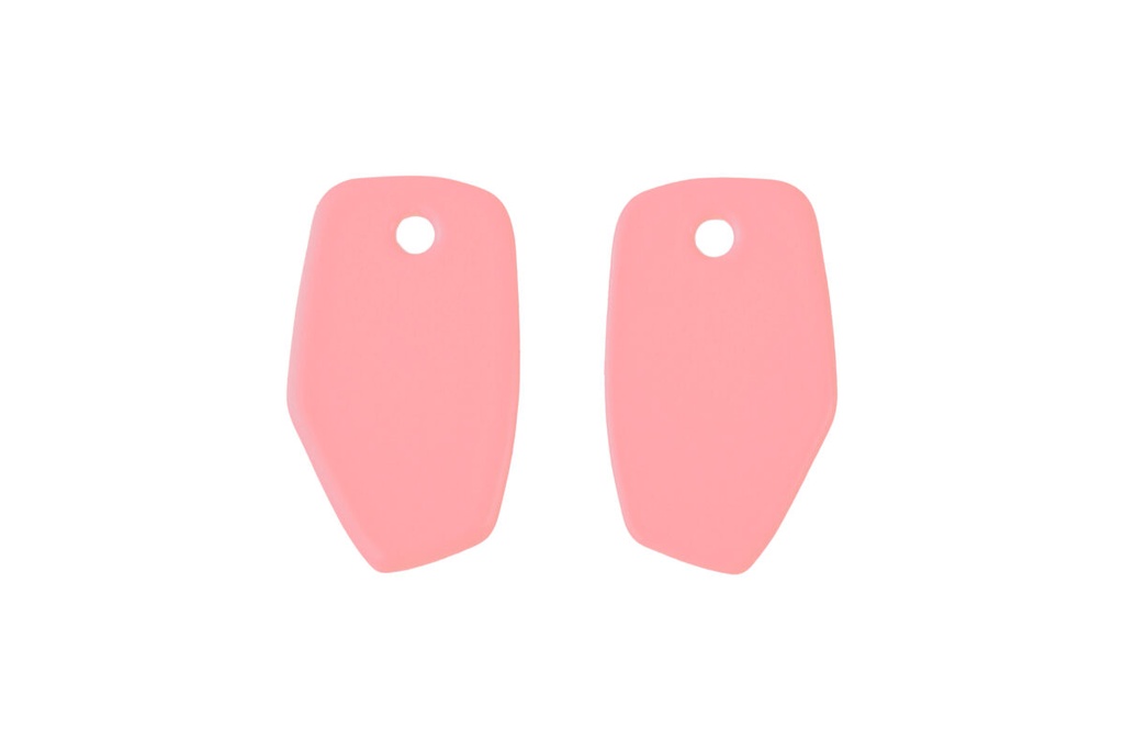Lisa Kroeber Jewellery Art - Earrings Mix&Match PLATES (ohne Kreolen, nur Platten) - Light Pink