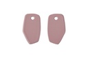 Lisa Kroeber Jewellery Art - Earrings Mix&Match PLATES, Pastel Violet