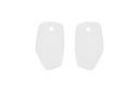Lisa Kroeber Jewellery Art - Earrings Mix&Match PLATES, White