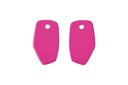 Lisa Kroeber Jewellery Art - Earrings Mix&Match PLATES, Traffic Purple