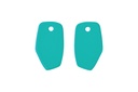 Lisa Kroeber Jewellery Art - Earrings Mix&Match PLATES, Turquoise