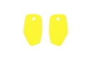 Lisa Kroeber Jewellery Art - Earrings Mix&Match PLATES, Sulfur Yellow
