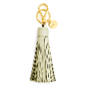 Firefly Reflectors - Reflektierender Taschenanhänger QUAST Lindengrün gold