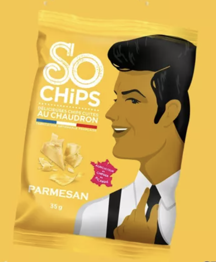 So Chips - Parmesan Chips, 35g
