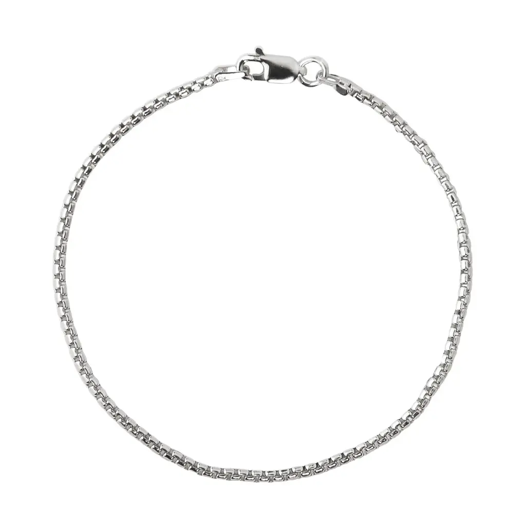 Jeberg Jewellery - LULU bracelet - 17cm silver