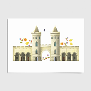 Luckycatstudio - Postkarte - Nauener Tor, Potsdam