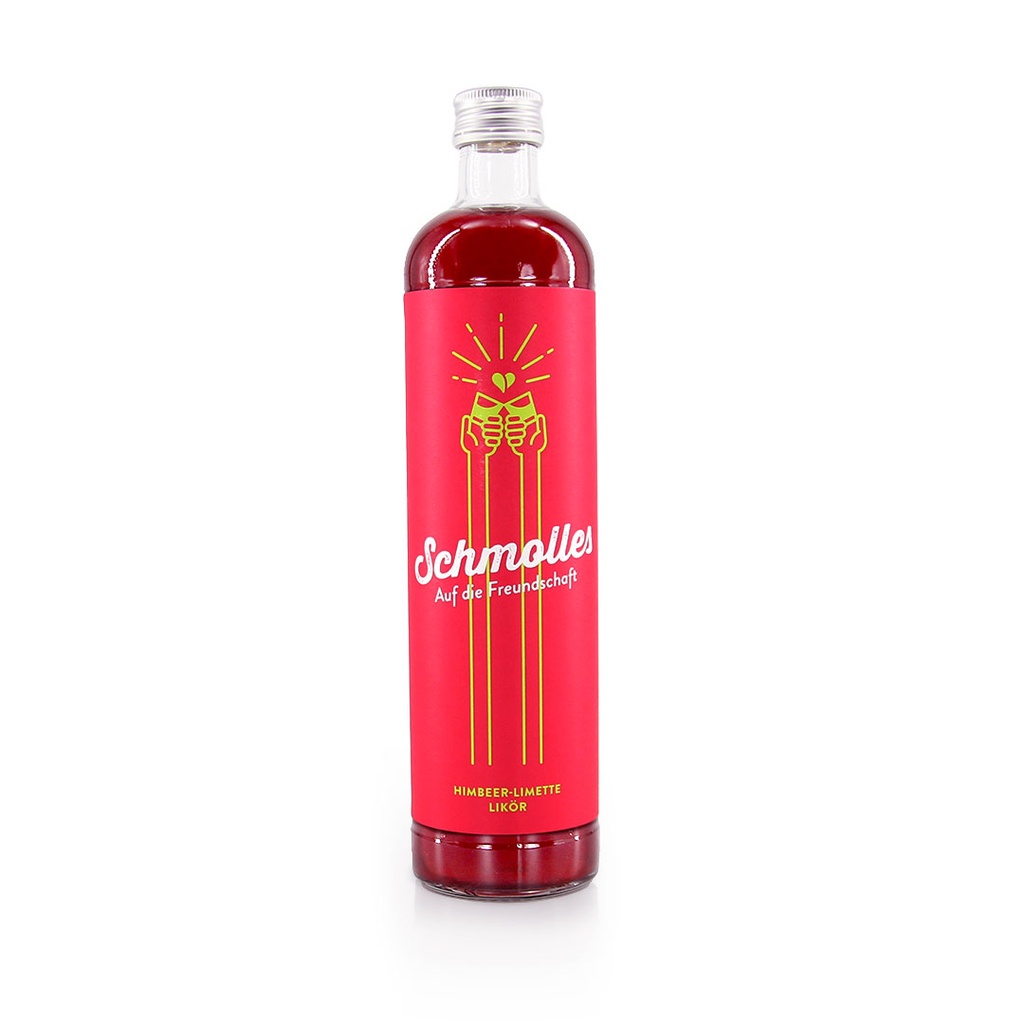 Schmolles - Himbeer-Limette Likör 500ml