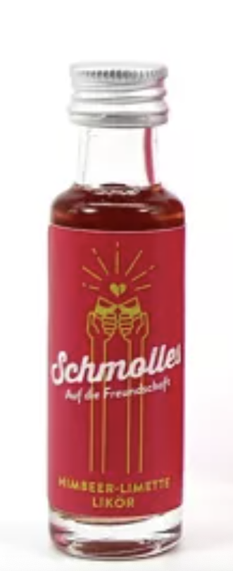 Schmolles - Himbeer-Limette Likör Mini