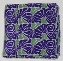 Les Belles Vagabondes - Seidentuch Mini Plumeria prune purple