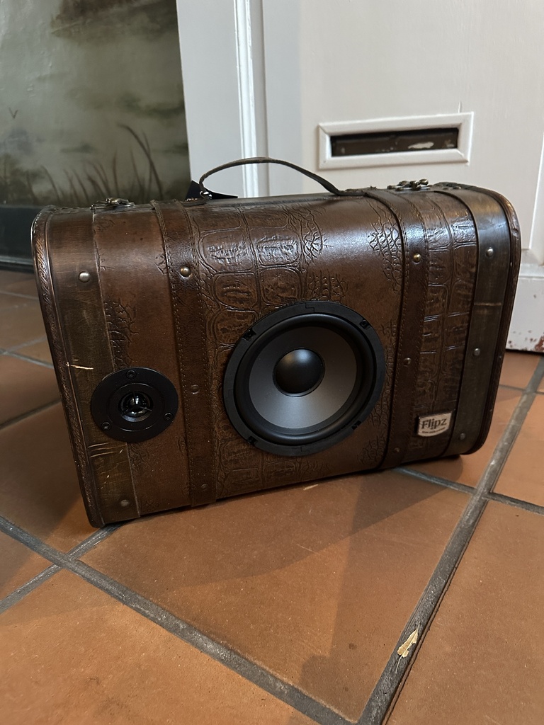 Flipz - Soundmaker Wood - Dark Leather mono Nr. 12