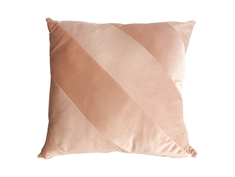 Present Time - Cushion Tono square peach