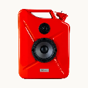 Flipz Speaker - Petrol sound jerrycan fireman red L mono