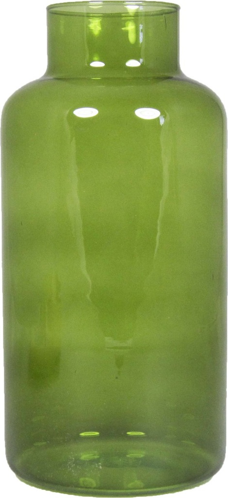 Vase Milan Glas grün 25x15cm