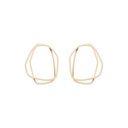 Lisa Kroeber Jewellery Art - Earrings Loops - Ivory
