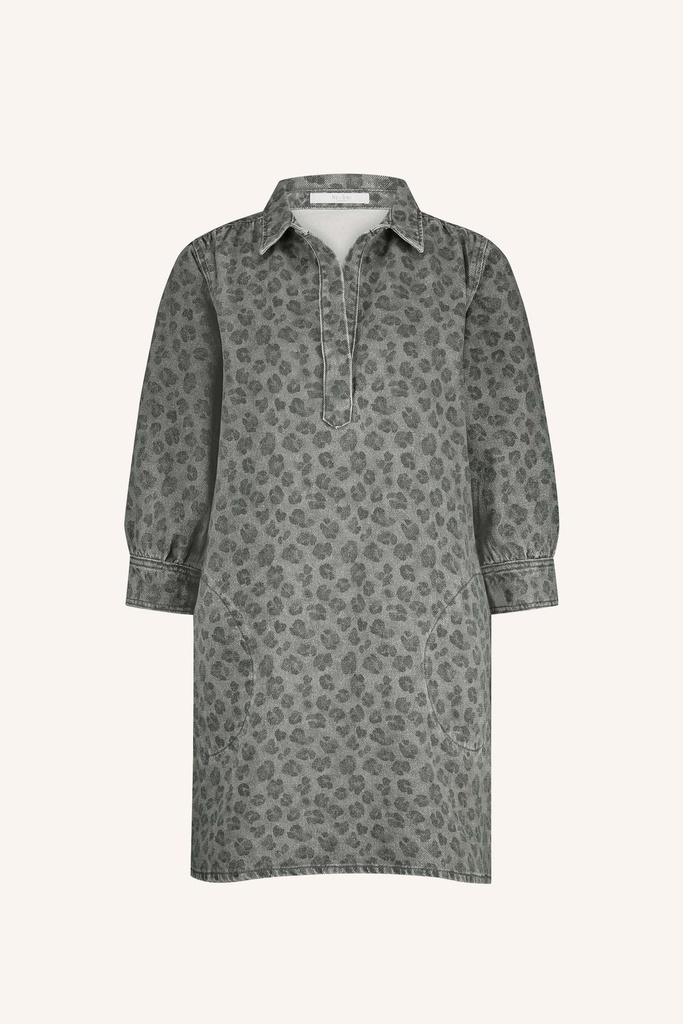 By Bar - Flynth grey cheetah dress - 803 grey cheetah