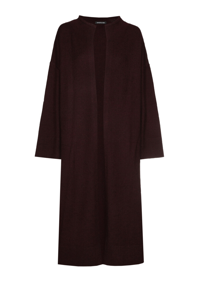 Caroline Biss - Long Cardigan Wine