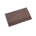 Caroline Biss - Cosy scarf plum white multi