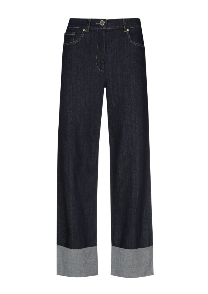 Caroline Biss - COMFORTABLE 7/8 JEANS, NORMAL WAIST Jeans dark blue