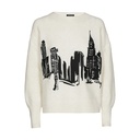 Caroline Biss - COMFORTABLE NEW YORK PULLOVER multi color