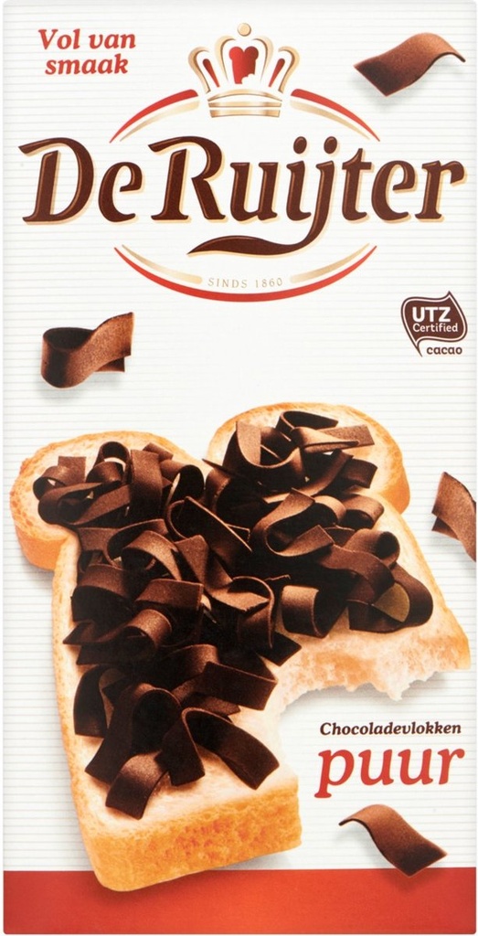 De Ruijter - Mini Hagelslag Chocoladevlokken puur 20g