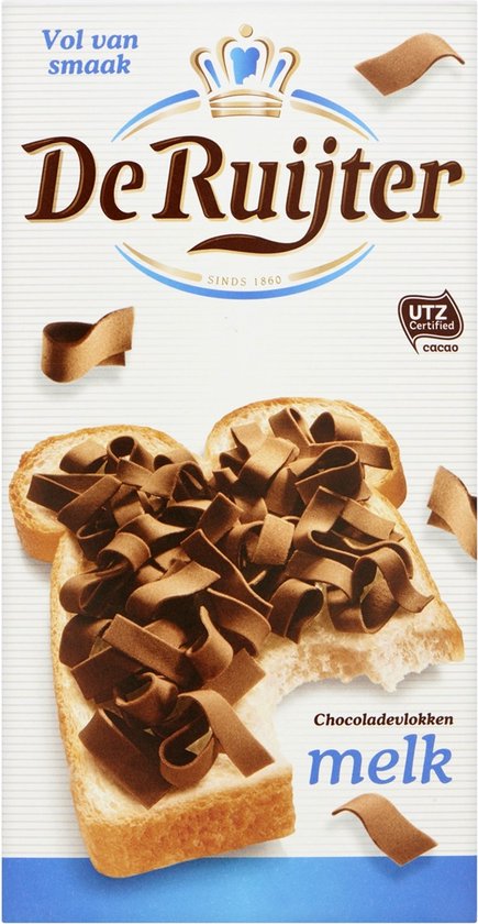 De Ruijter - Mini Hagelslag Chocoladevlokken melk 20g