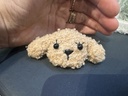 Kinder Haargummi Hund Teddy groß