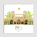 Luckycatstudio - Kalender 2026 groß Potsdam