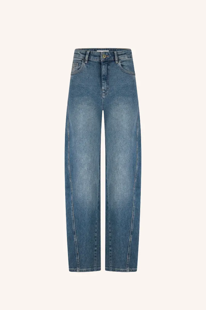By Bar - Begum Denim Pants - 625 mid denim