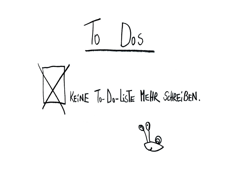 Edition Gute Geister - Postkarte - Slow down