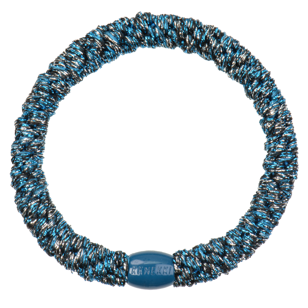 Kknekki - Navy Multiglitter (knallblau mit silber Glitzer)