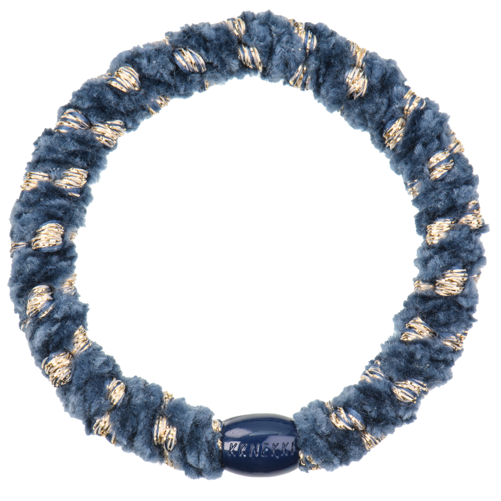 Kknekki - Velvet Stripe Dusty Grey Blue