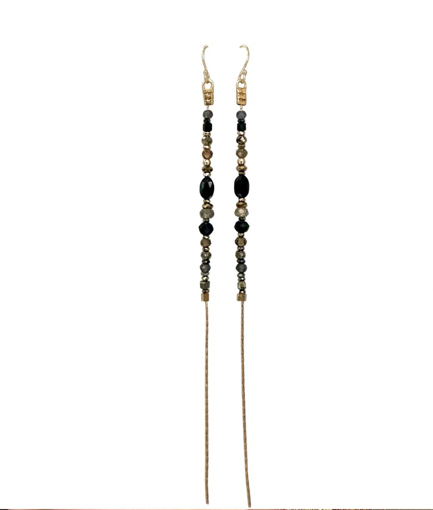 Leju - Earrings Glass Beads EA05
