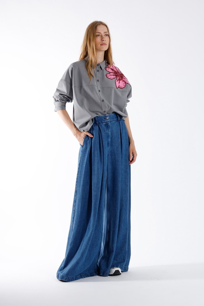 Julia June - Hose LAPAZ - Dark Denim