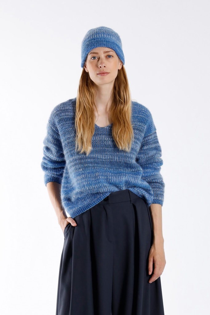 Julia June - Mütze PEPPER - multi blue