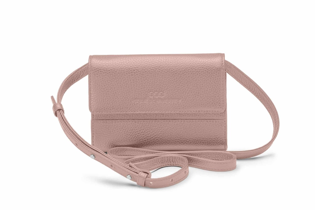 LILO | altrosa | silber | genarbt