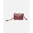 Amsterdam Heritage - Ledertasche MURK - Small Leather Crossbody Bag Wine