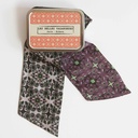 Les Belles Vagabondes - Seidenschal Bandeau Casablanca Prune