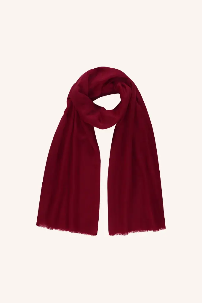 By Bar - Aria Scarf - 1314 cherry red