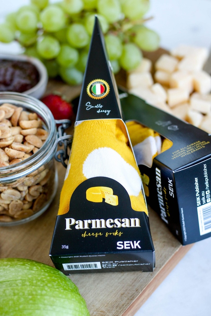 SEIK - Parmesan Käse-Socken in Dose