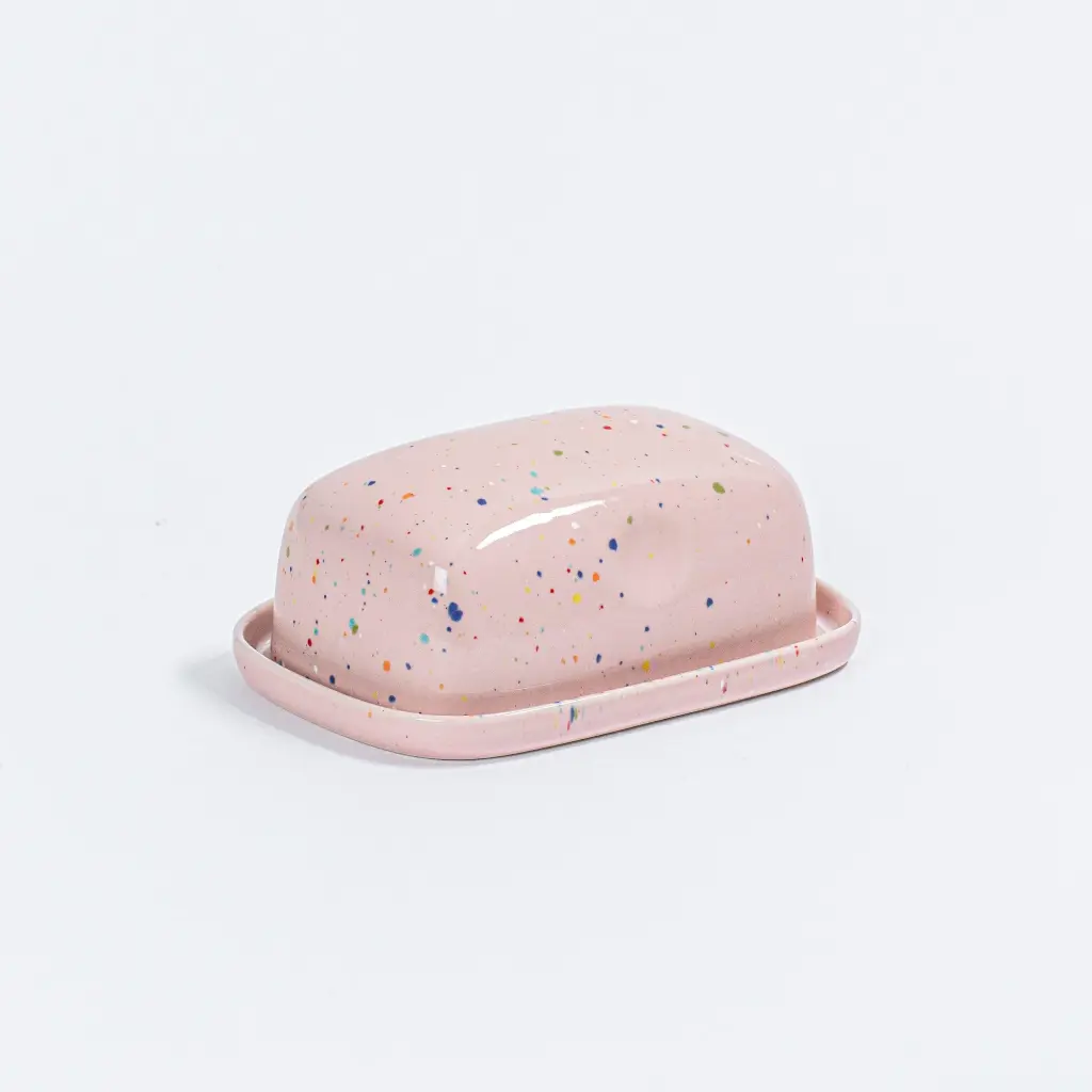 Egg Back Home - Butterdose New Party Butter Dish - Pink