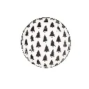 Housevitamin - kleiner Teller Snack Plate Xmas Tree Newbone China 9,5x9,5x2cm