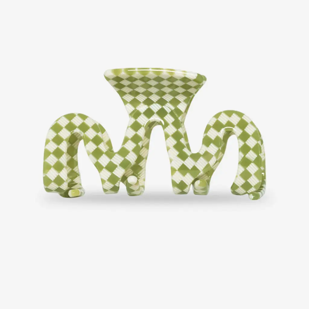 Sasstie - Haarspange - Grand Wave Basil