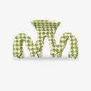 Sasstie - Haarspange - Grand Wave Basil